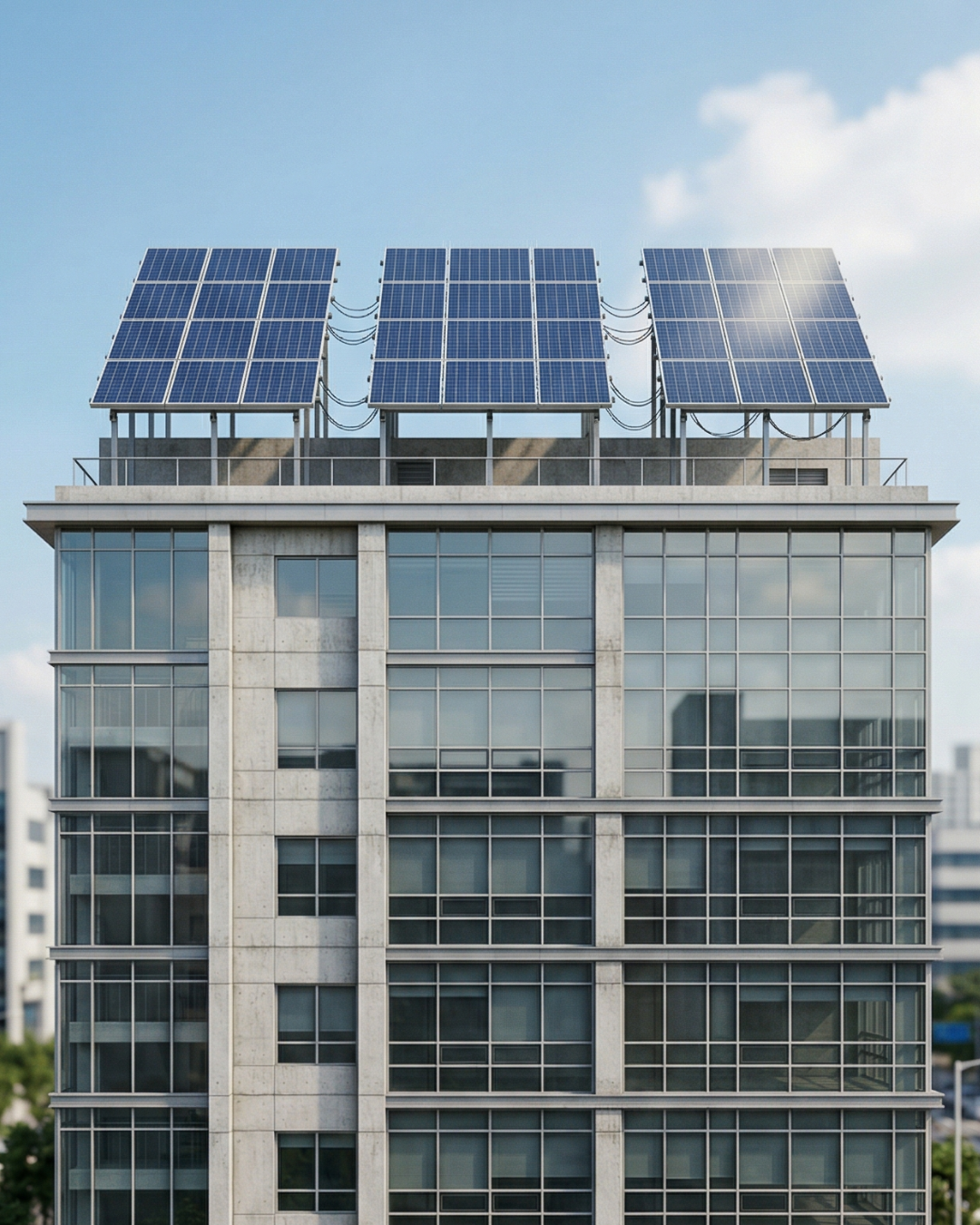 Industrial and Building Solar Installation Gujarat